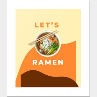 Let’s ramen 5 Posters and Art